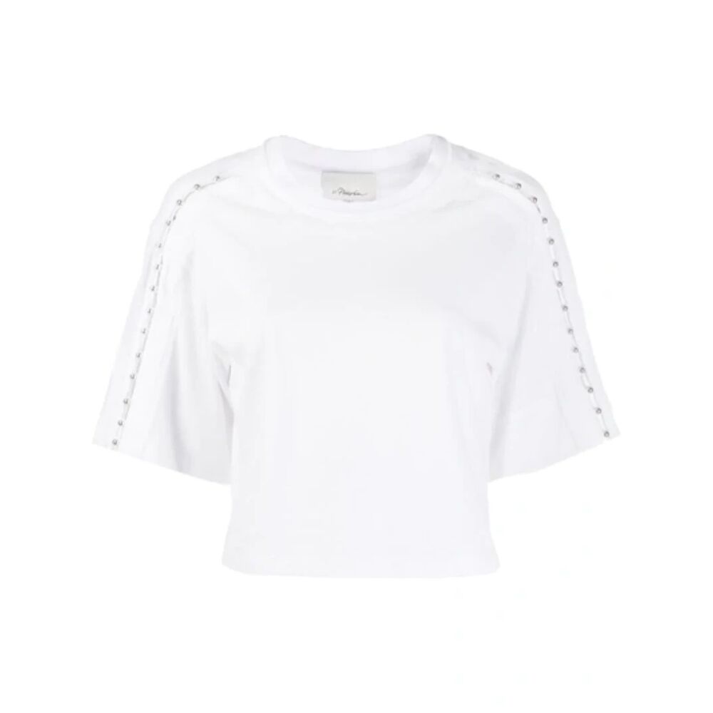 3.1 Phillip Lim Women's White Crop-top